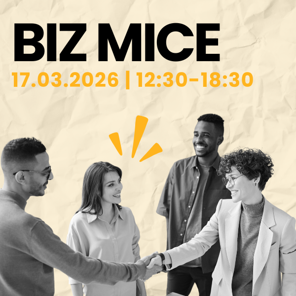 BIZ MICE 2026 Eventankündigung BIZ MICE 2026 Eventankündigung