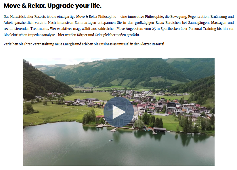 BIZ Landingpage Beispiel 2